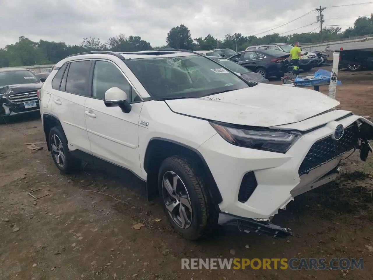 4 Photograph of a damaged car JTMAB3FV0RD178130 TOYOTA RAV4 2024