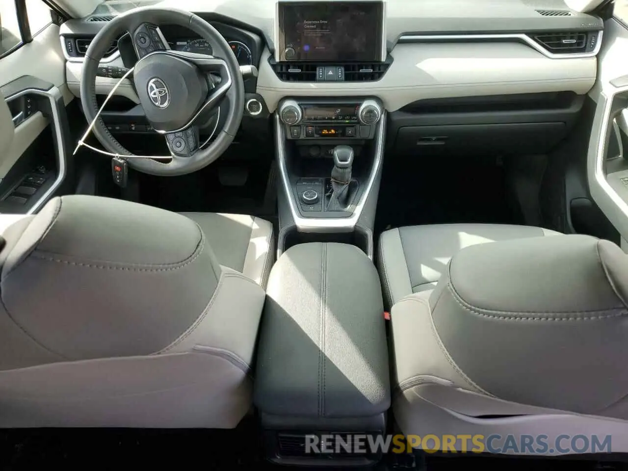 8 Photograph of a damaged car JTMB6RFV0RD139808 TOYOTA RAV4 2024