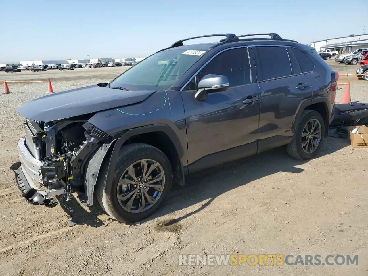 1 Photograph of a damaged car JTMB6RFV1RD122712 TOYOTA RAV4 2024