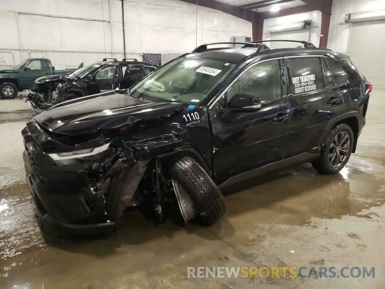 1 Photograph of a damaged car JTMB6RFV1RD122807 TOYOTA RAV4 2024