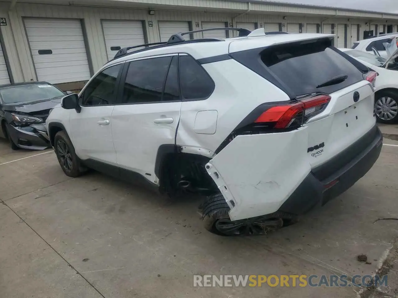 2 Photograph of a damaged car JTMB6RFV2RJ046614 TOYOTA RAV4 2024