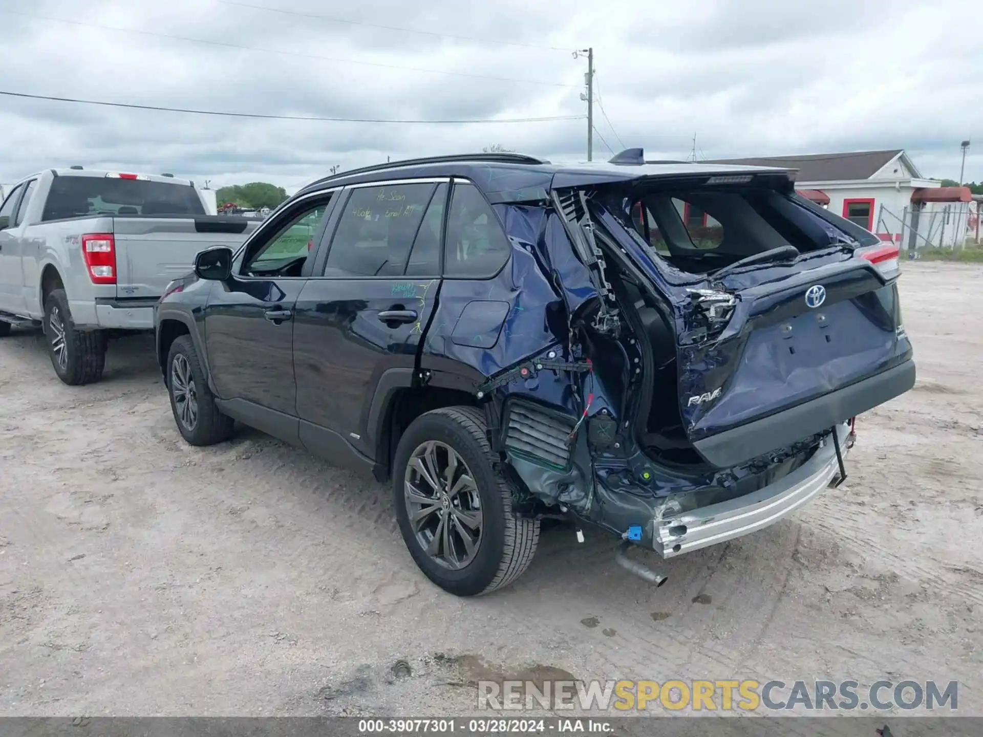 3 Photograph of a damaged car JTMB6RFV5RJ044727 TOYOTA RAV4 2024