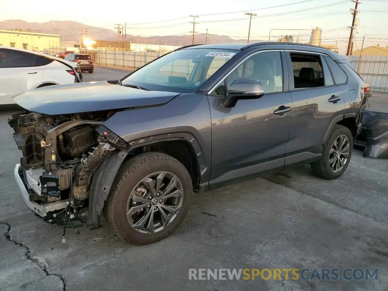 1 Photograph of a damaged car JTMB6RFV6RD125914 TOYOTA RAV4 2024