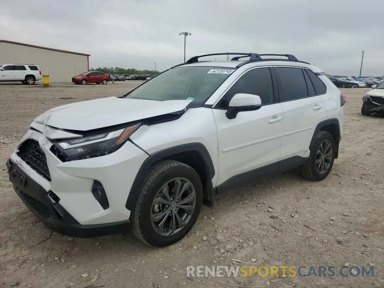 1 Photograph of a damaged car JTMB6RFV6RJ054408 TOYOTA RAV4 2024