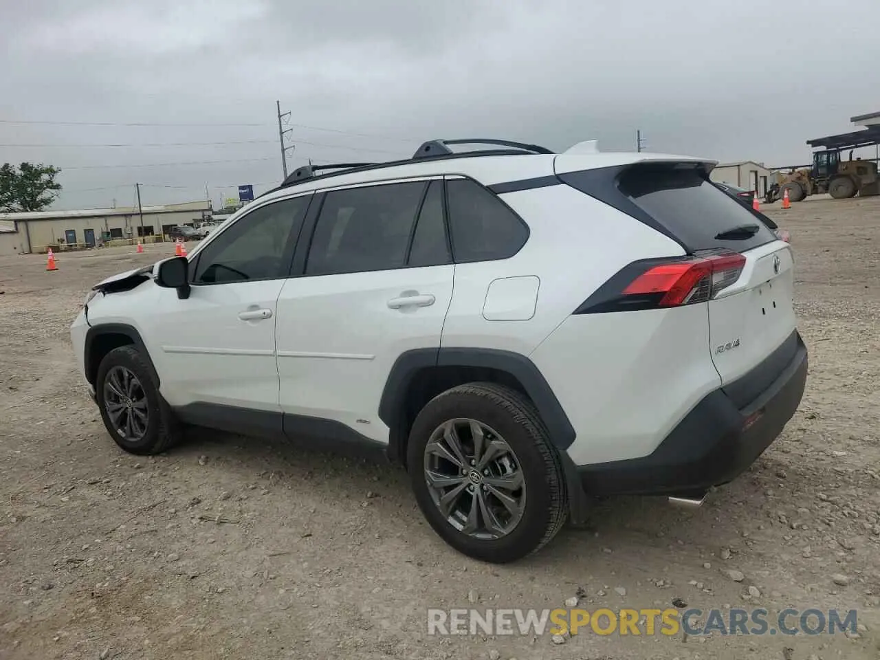 2 Photograph of a damaged car JTMB6RFV6RJ054408 TOYOTA RAV4 2024