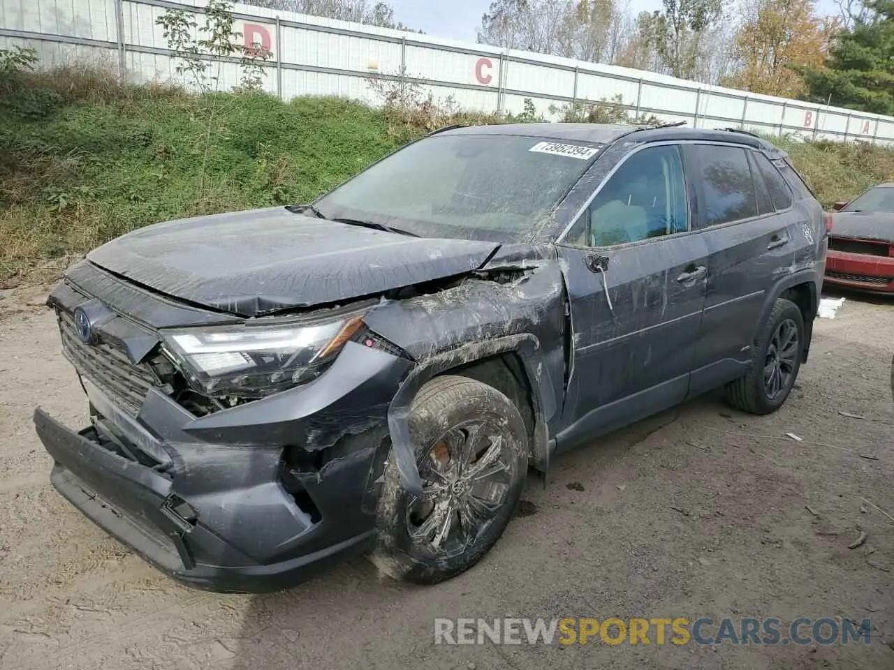 1 Photograph of a damaged car JTMB6RFV7RD123024 TOYOTA RAV4 2024