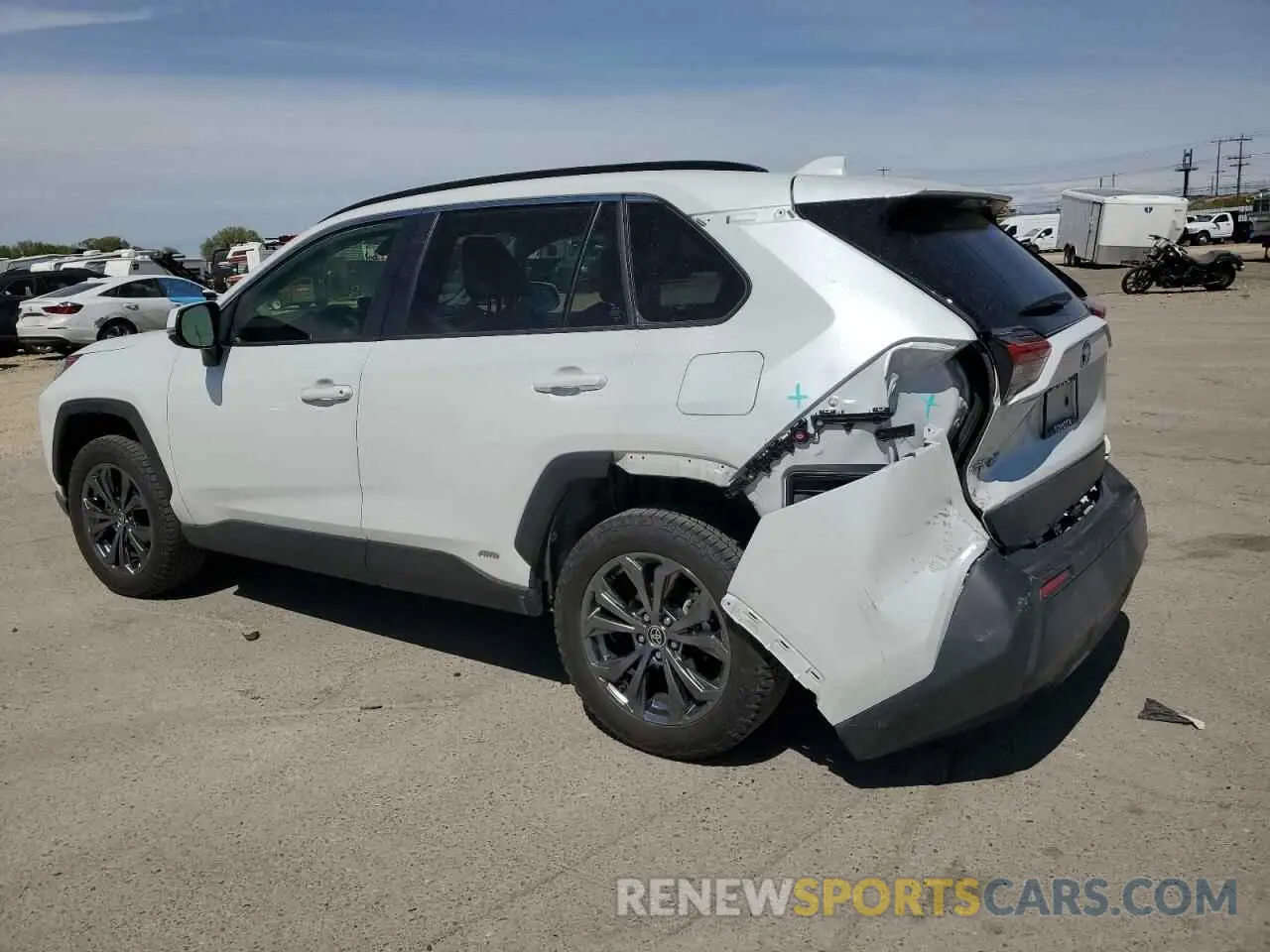 2 Photograph of a damaged car JTMB6RFV7RJ042011 TOYOTA RAV4 2024