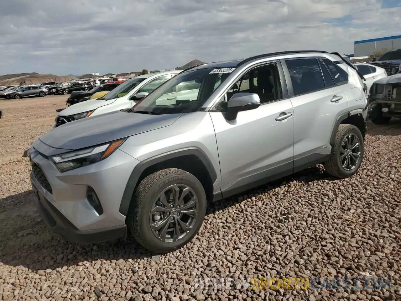 1 Photograph of a damaged car JTMB6RFV7RJ044969 TOYOTA RAV4 2024