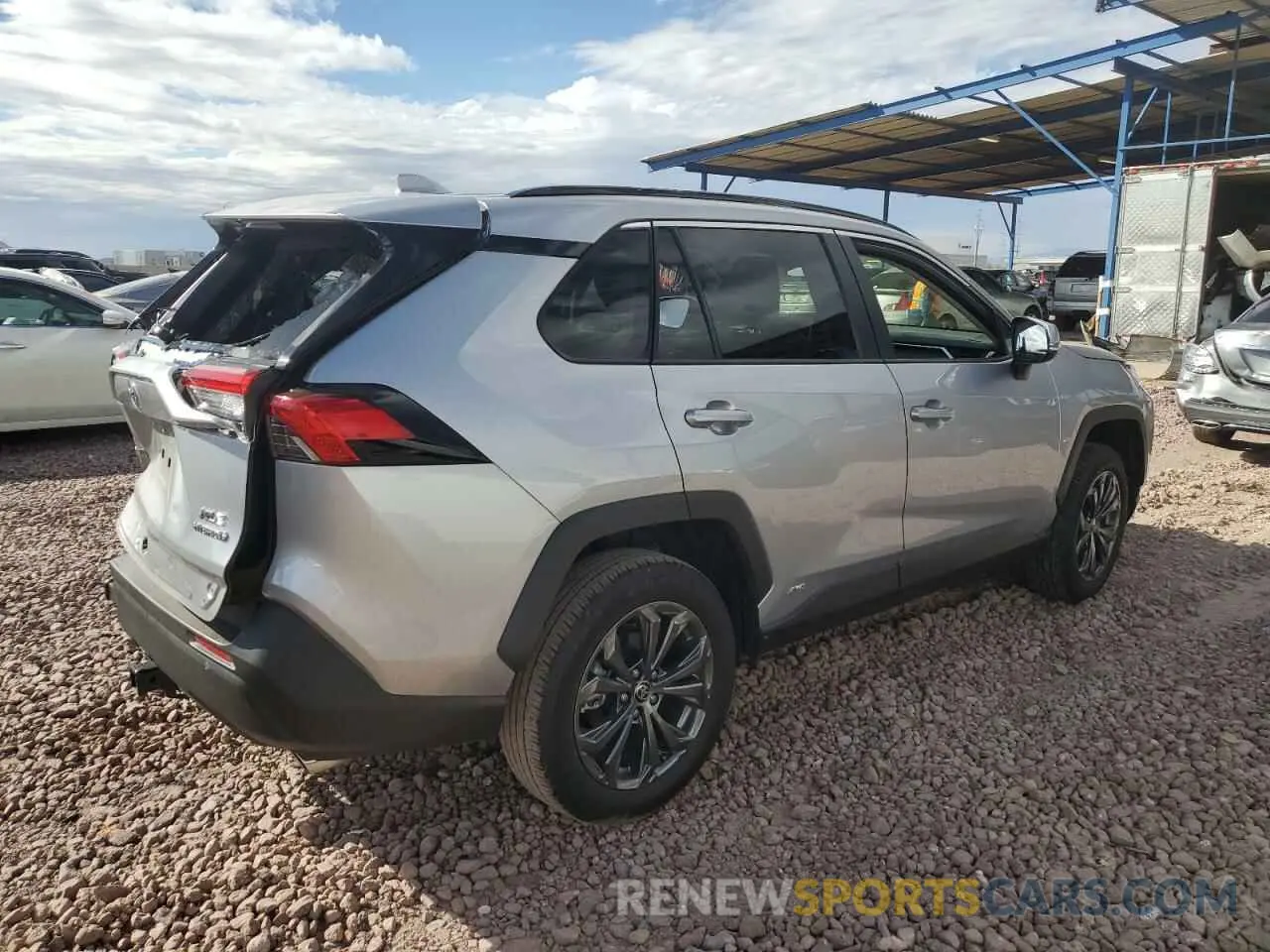 3 Photograph of a damaged car JTMB6RFV7RJ044969 TOYOTA RAV4 2024