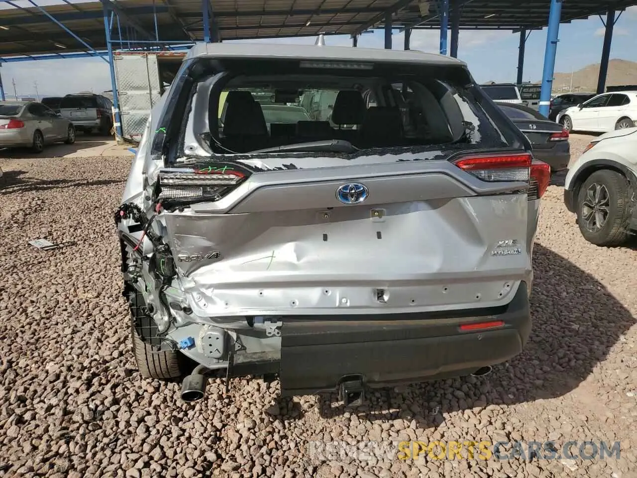 6 Photograph of a damaged car JTMB6RFV7RJ044969 TOYOTA RAV4 2024