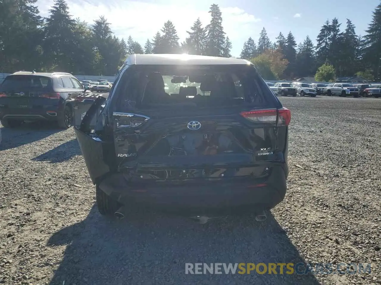 6 Photograph of a damaged car JTMB6RFVXRD116861 TOYOTA RAV4 2024