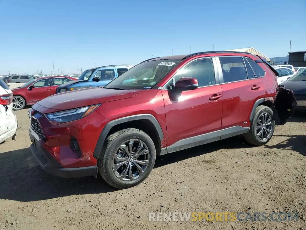 1 Photograph of a damaged car JTMB6RFVXRD120389 TOYOTA RAV4 2024