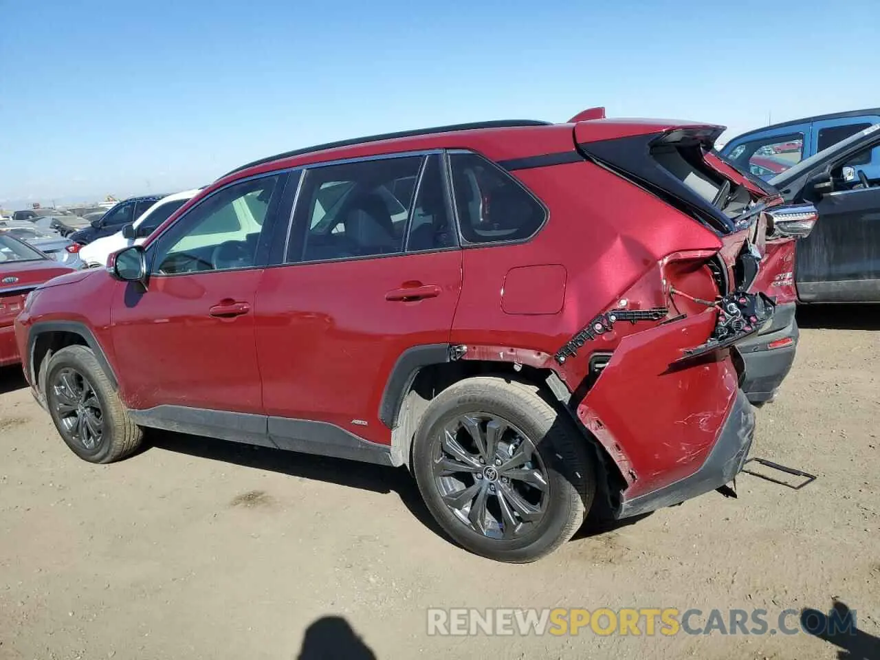 2 Photograph of a damaged car JTMB6RFVXRD120389 TOYOTA RAV4 2024