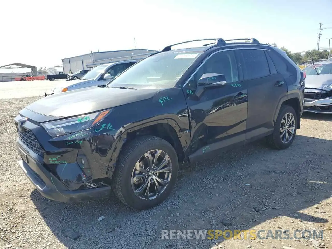 1 Photograph of a damaged car JTMB6RFVXRD129898 TOYOTA RAV4 2024