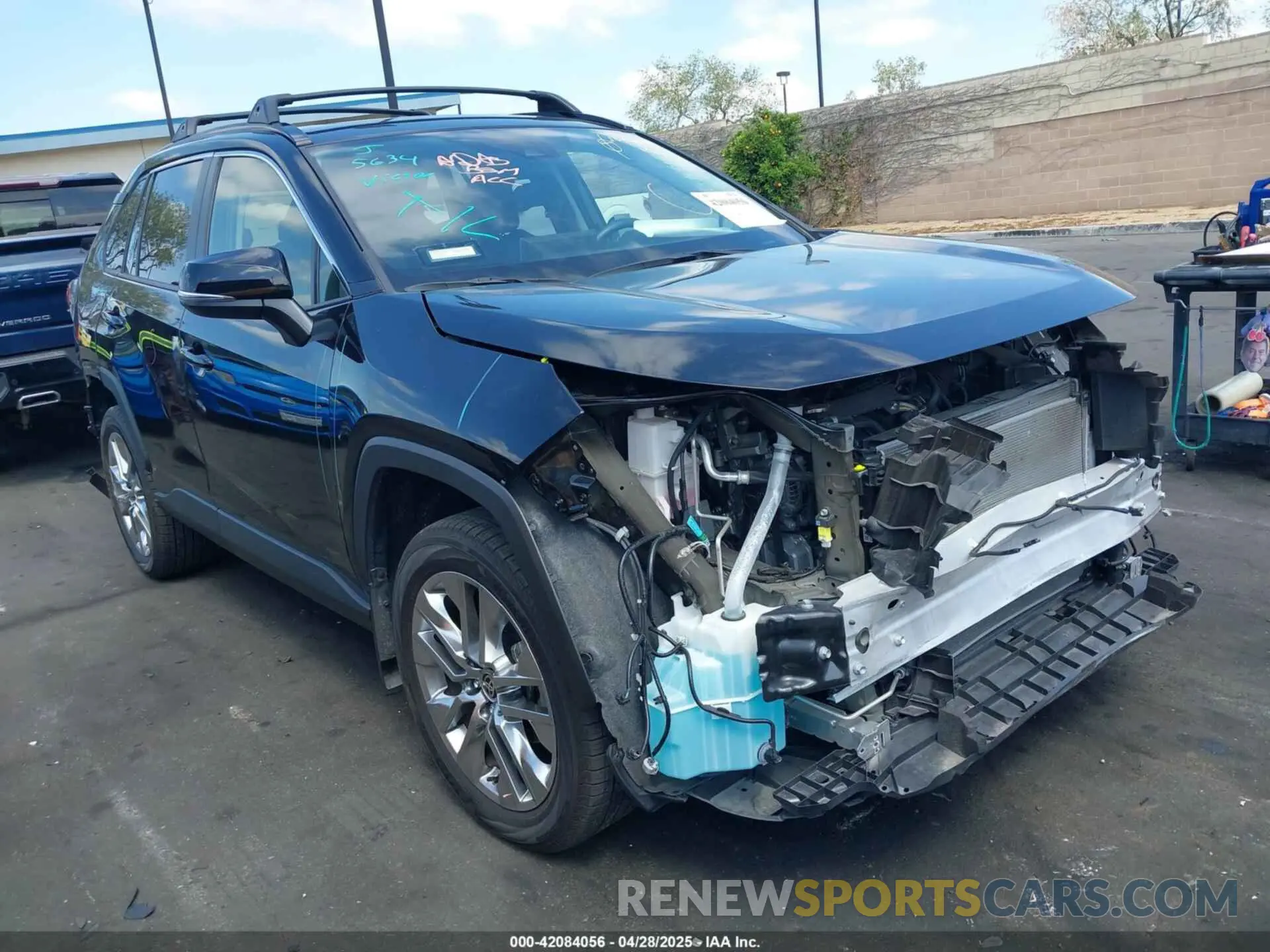 1 Photograph of a damaged car JTMC1RFV0RJ027160 TOYOTA RAV4 2024