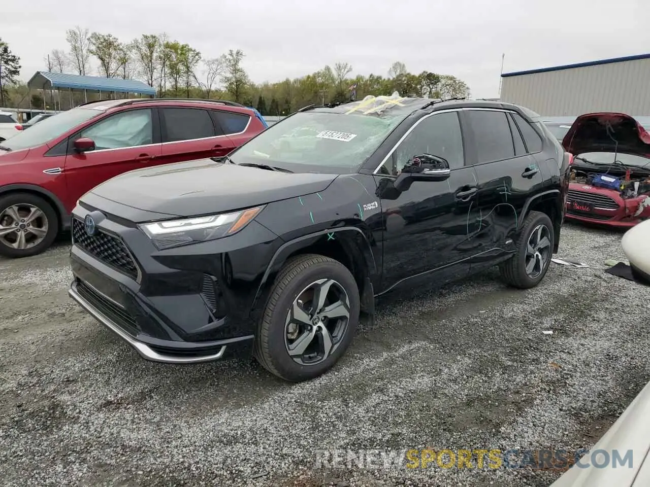 1 Photograph of a damaged car JTMCB3FV7RD222844 TOYOTA RAV4 2024