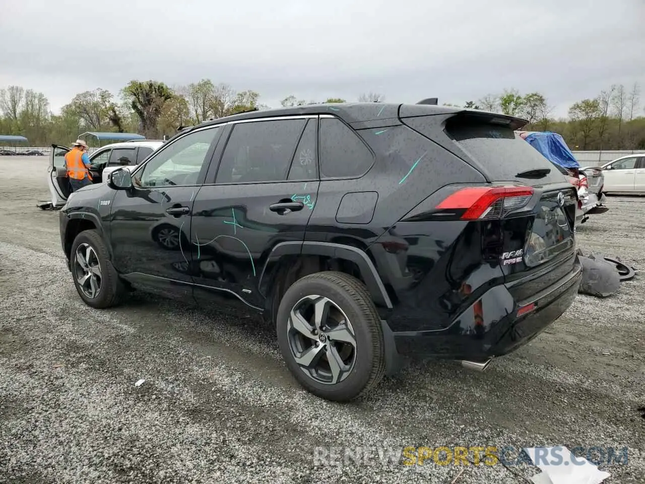 2 Photograph of a damaged car JTMCB3FV7RD222844 TOYOTA RAV4 2024