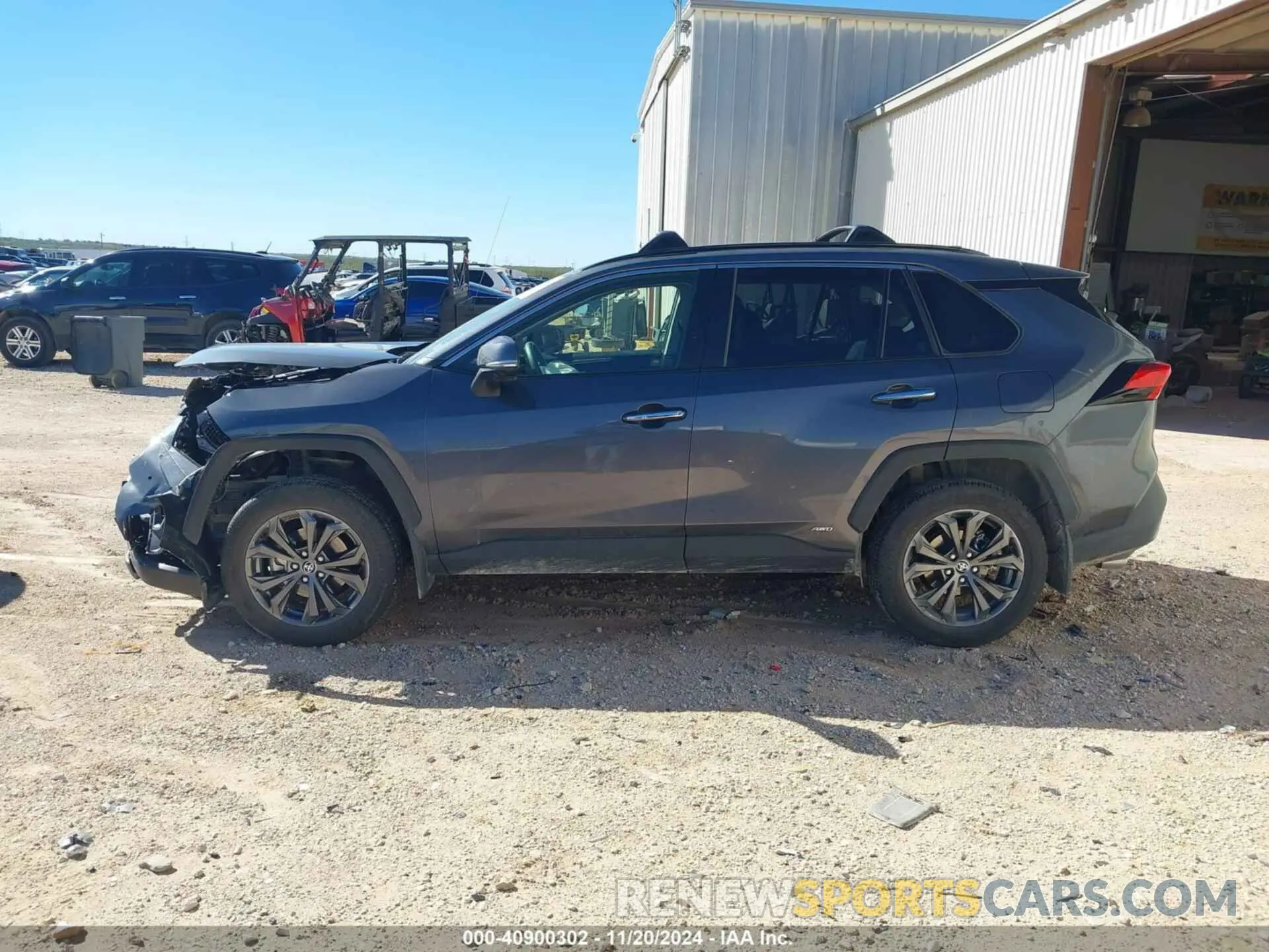 14 Photograph of a damaged car JTMD6RFV0RD129370 TOYOTA RAV4 2024
