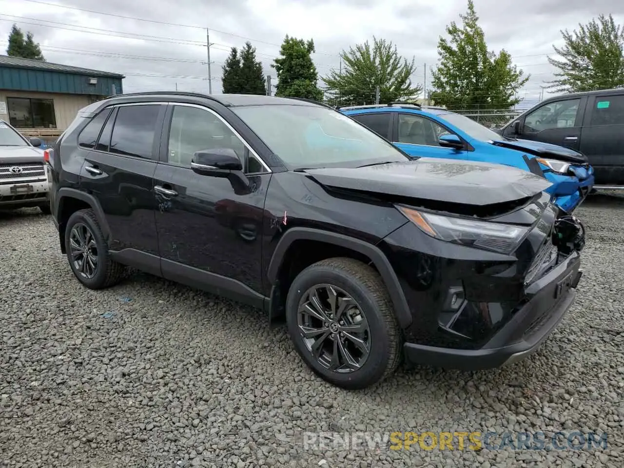 4 Photograph of a damaged car JTMD6RFV2RD127233 TOYOTA RAV4 2024