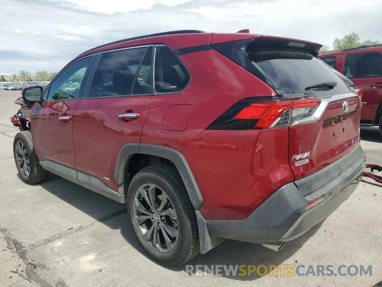 2 Photograph of a damaged car JTMD6RFV3RD127242 TOYOTA RAV4 2024