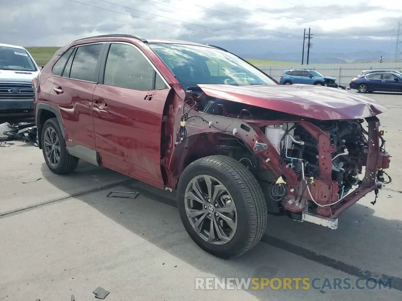 4 Photograph of a damaged car JTMD6RFV3RD127242 TOYOTA RAV4 2024