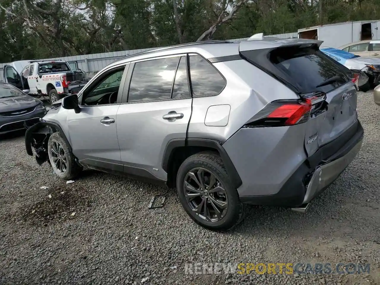 2 Photograph of a damaged car JTMD6RFV4RD128500 TOYOTA RAV4 2024