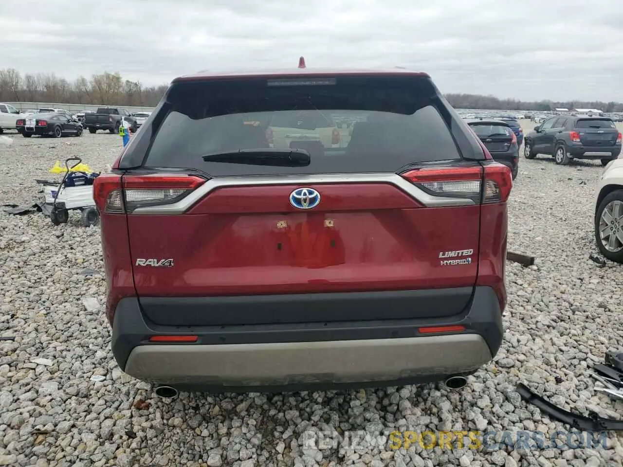 6 Photograph of a damaged car JTMD6RFV5RD125590 TOYOTA RAV4 2024