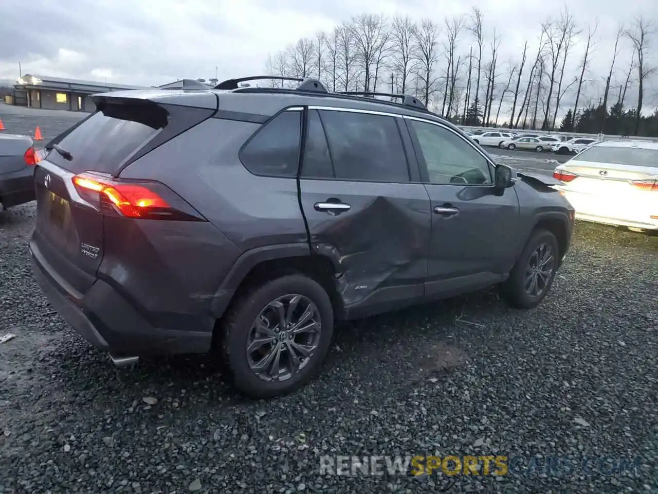 3 Photograph of a damaged car JTMD6RFV7RD136042 TOYOTA RAV4 2024