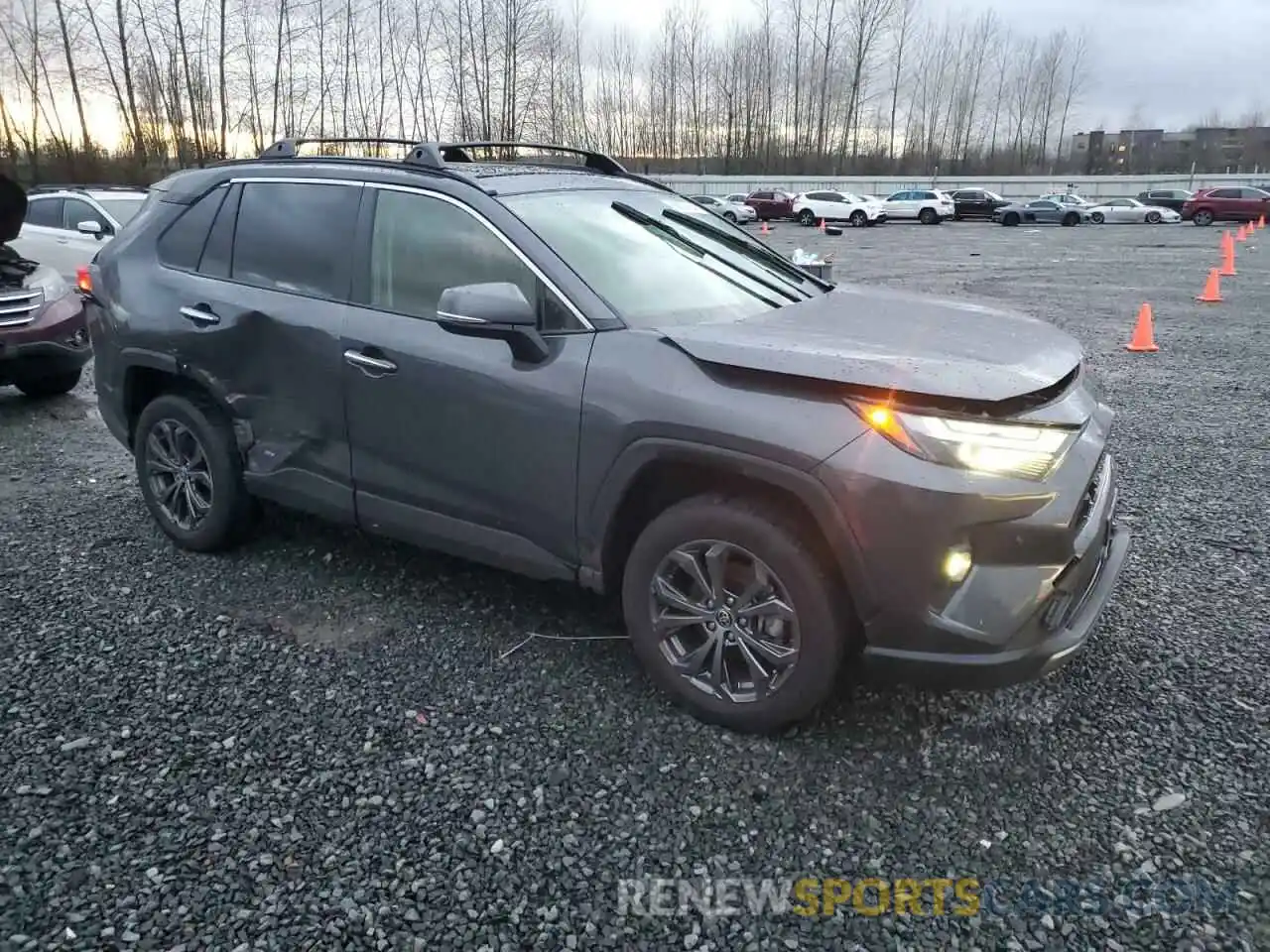 4 Photograph of a damaged car JTMD6RFV7RD136042 TOYOTA RAV4 2024