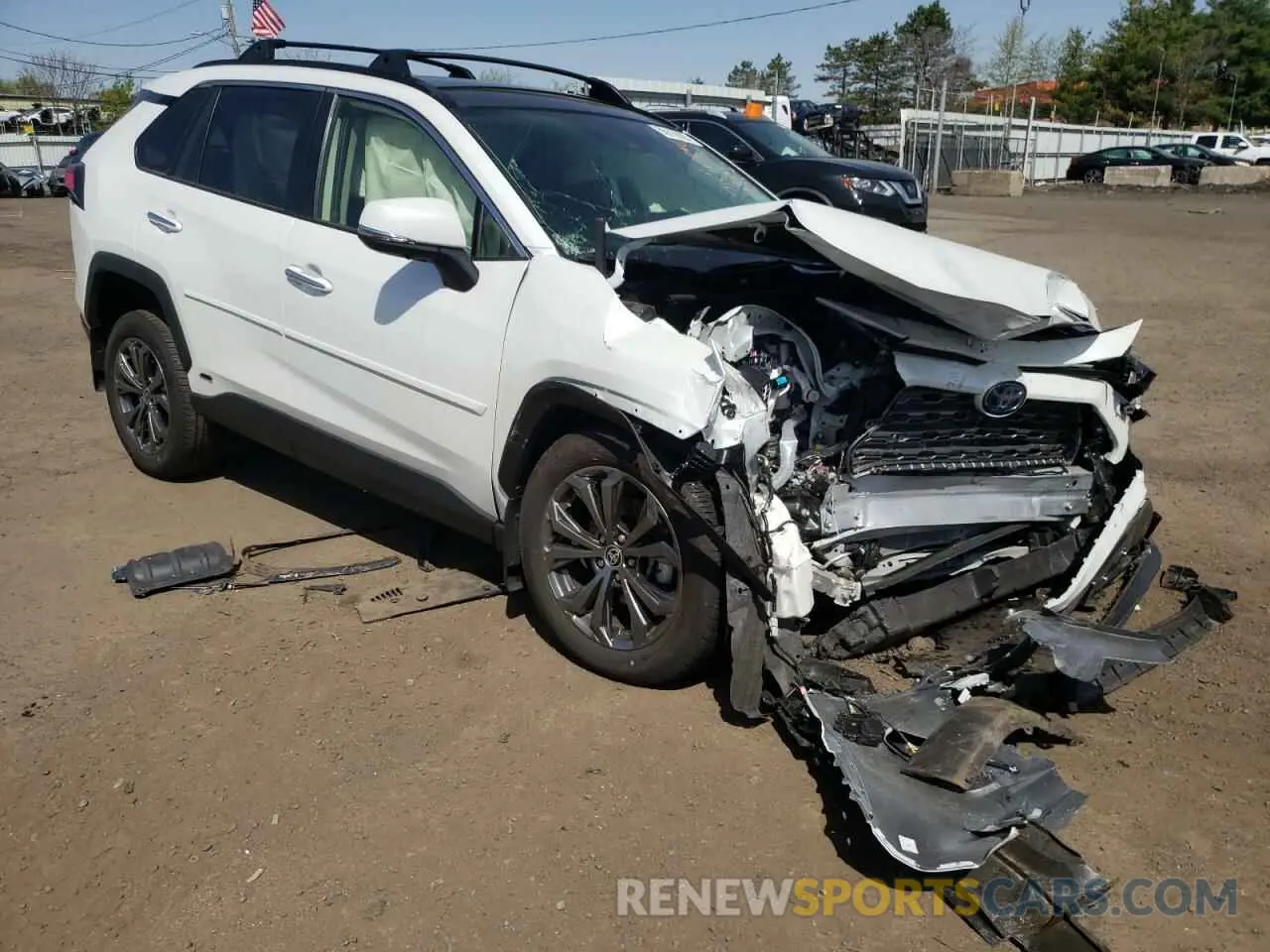 4 Photograph of a damaged car JTMD6RFV7RJ046178 TOYOTA RAV4 2024