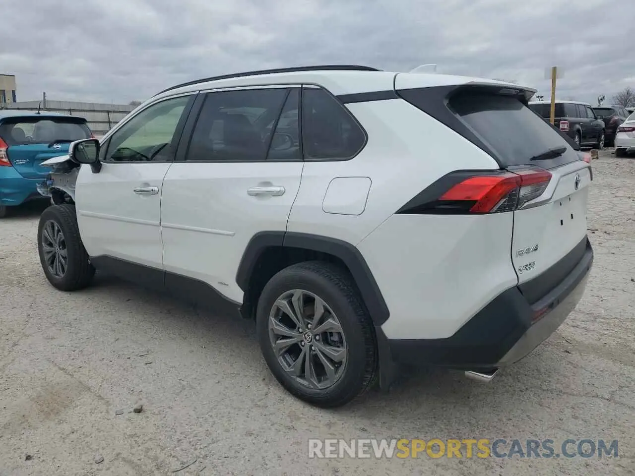 2 Photograph of a damaged car JTMD6RFV8RJ046593 TOYOTA RAV4 2024