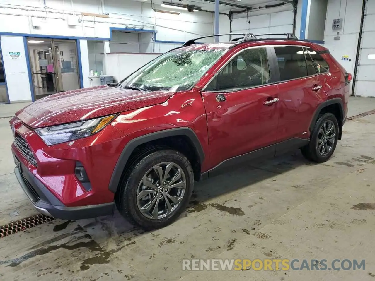 1 Photograph of a damaged car JTMD6RFVXRD123088 TOYOTA RAV4 2024