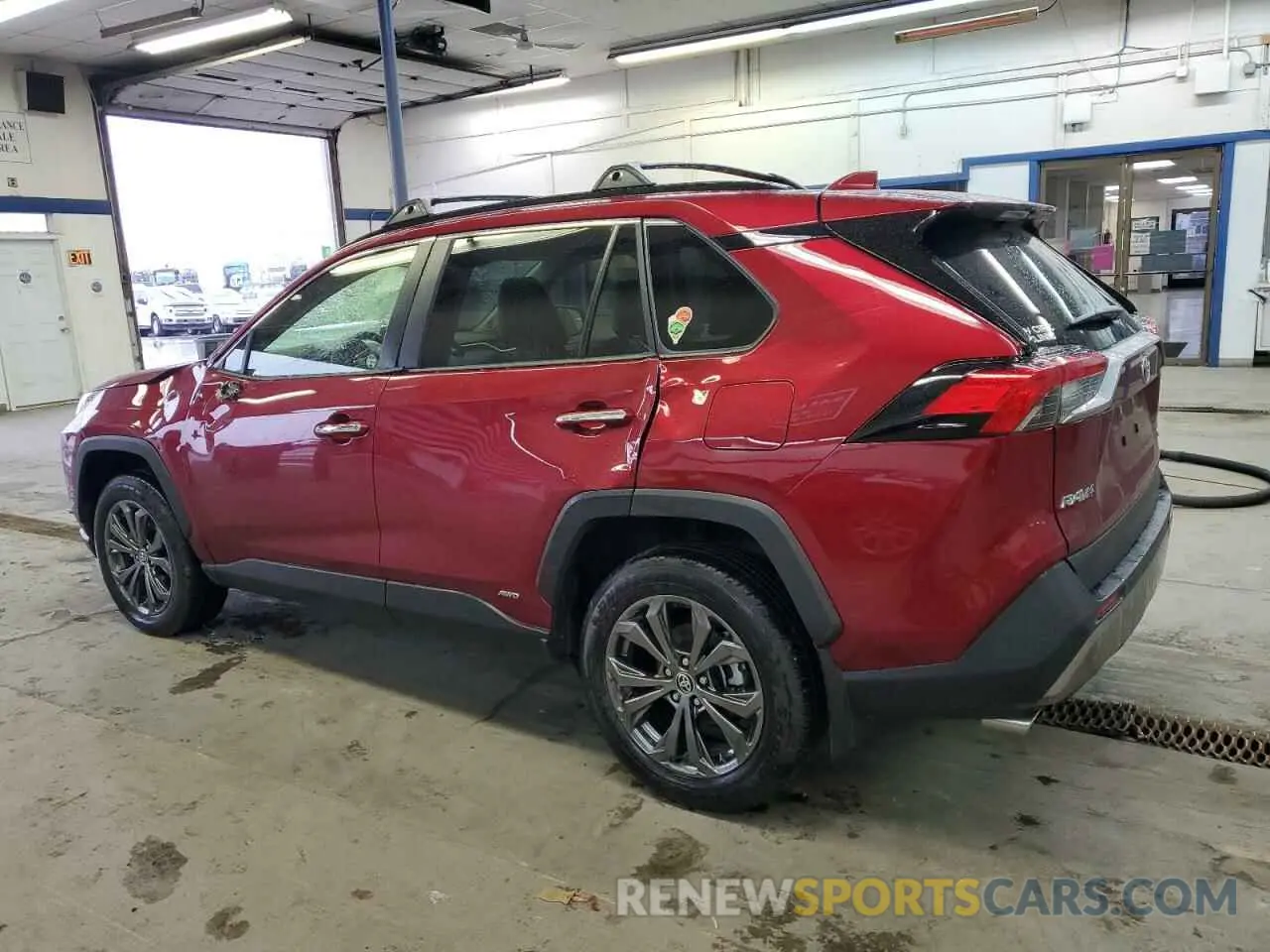 2 Photograph of a damaged car JTMD6RFVXRD123088 TOYOTA RAV4 2024