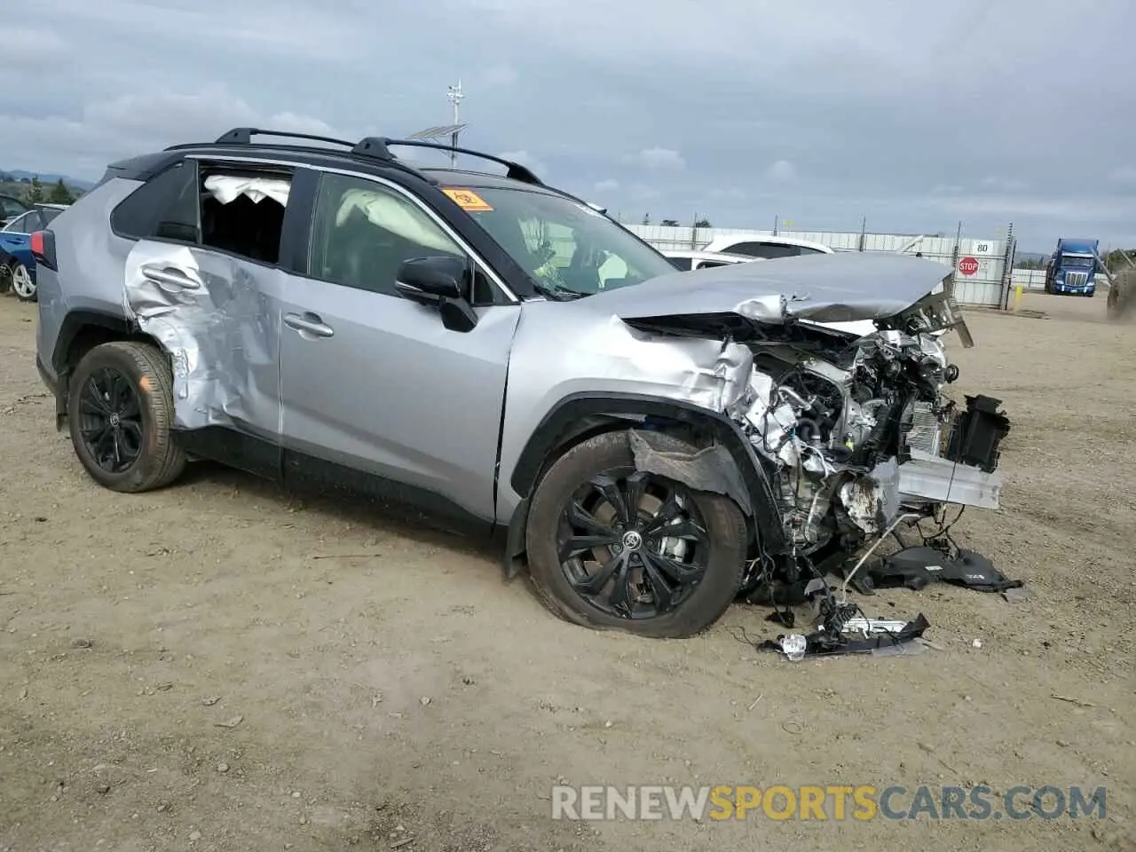 4 Photograph of a damaged car JTME6RFV1RD558568 TOYOTA RAV4 2024