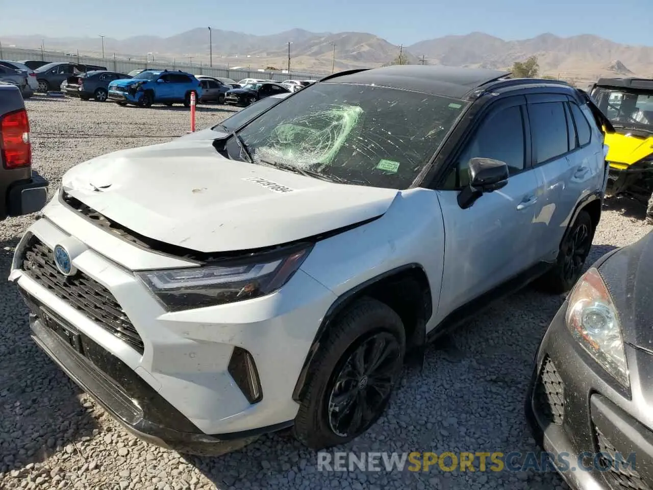 1 Photograph of a damaged car JTME6RFV1RD559381 TOYOTA RAV4 2024