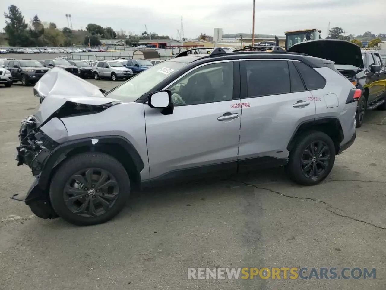1 Photograph of a damaged car JTME6RFV1RD563804 TOYOTA RAV4 2024