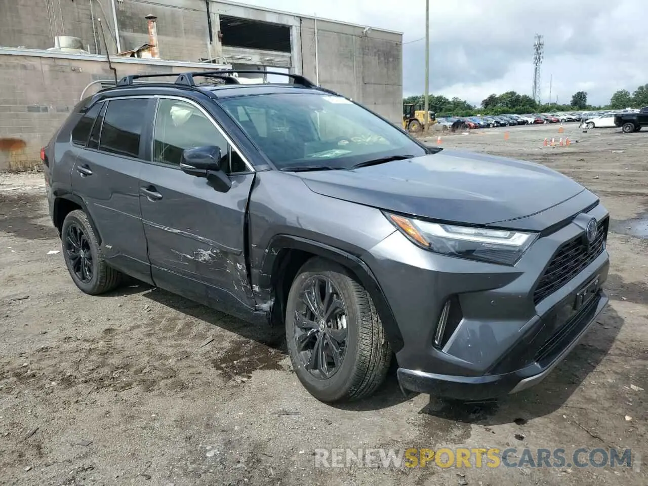 4 Photograph of a damaged car JTME6RFV2RD554593 TOYOTA RAV4 2024