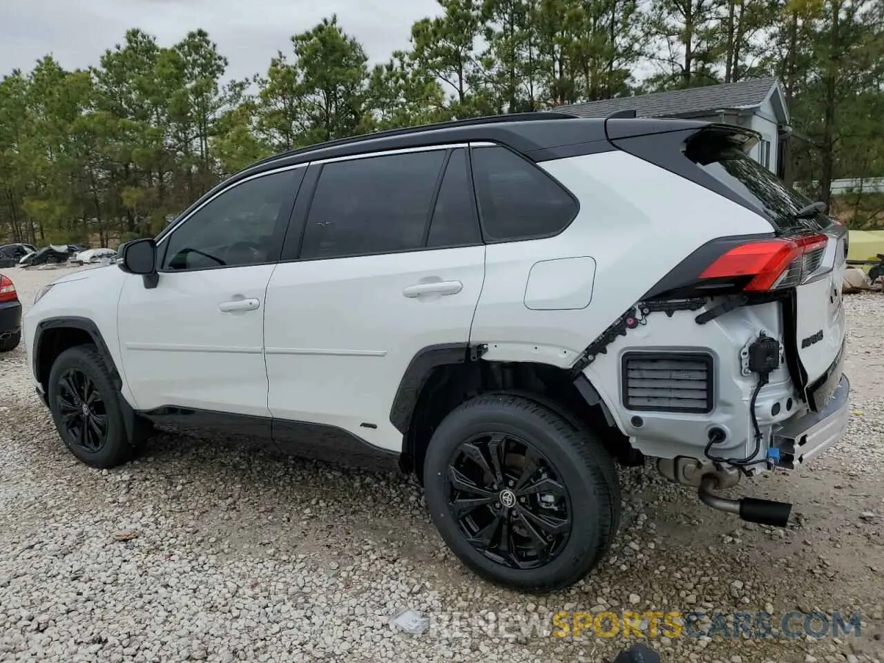 2 Photograph of a damaged car JTME6RFV2RJ063958 TOYOTA RAV4 2024