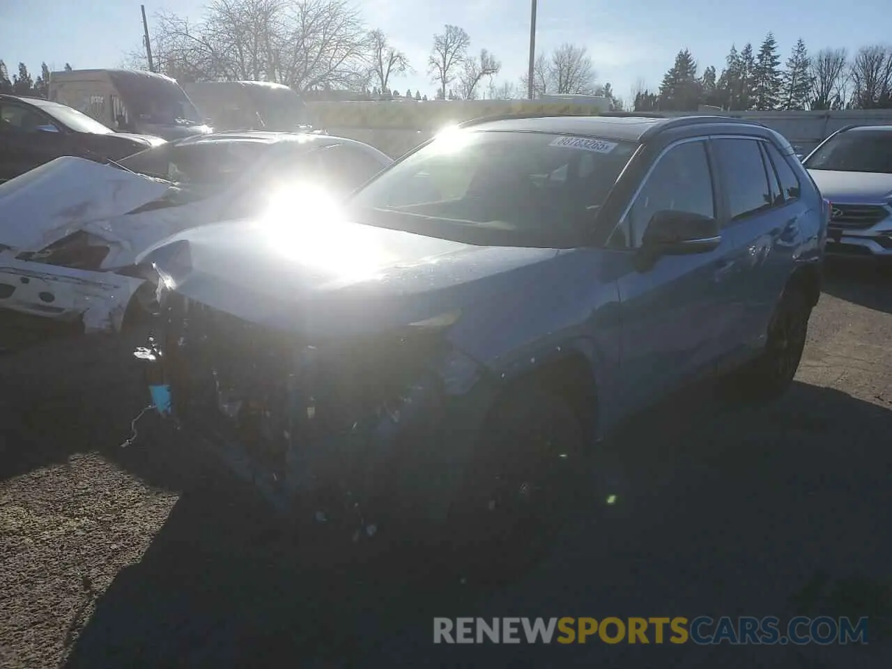 1 Photograph of a damaged car JTME6RFV3RD560080 TOYOTA RAV4 2024