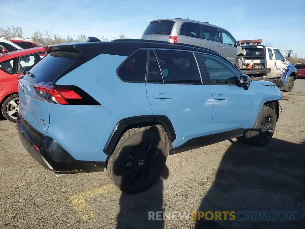 3 Photograph of a damaged car JTME6RFV3RD560080 TOYOTA RAV4 2024