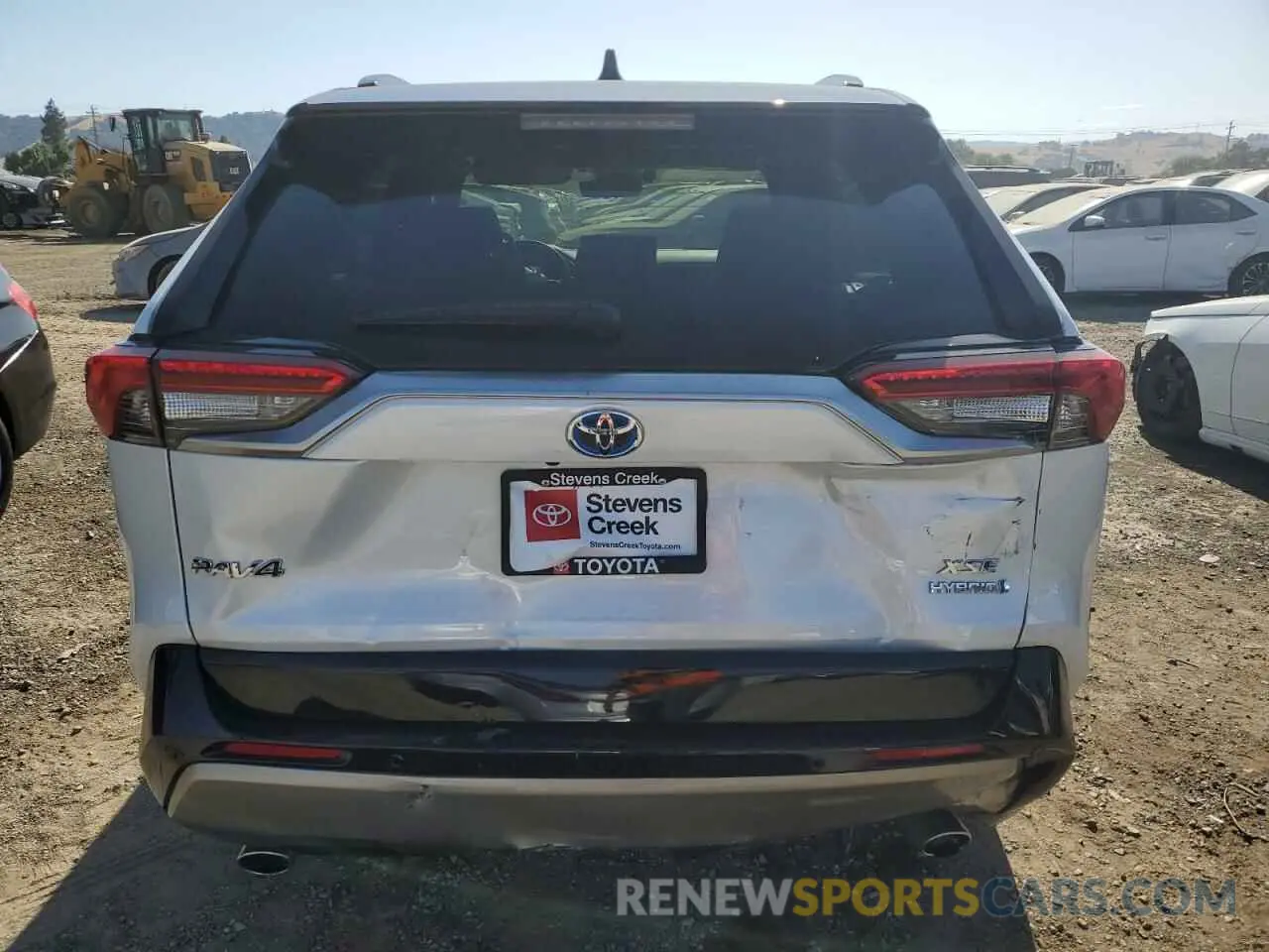 6 Photograph of a damaged car JTME6RFV5RD552028 TOYOTA RAV4 2024