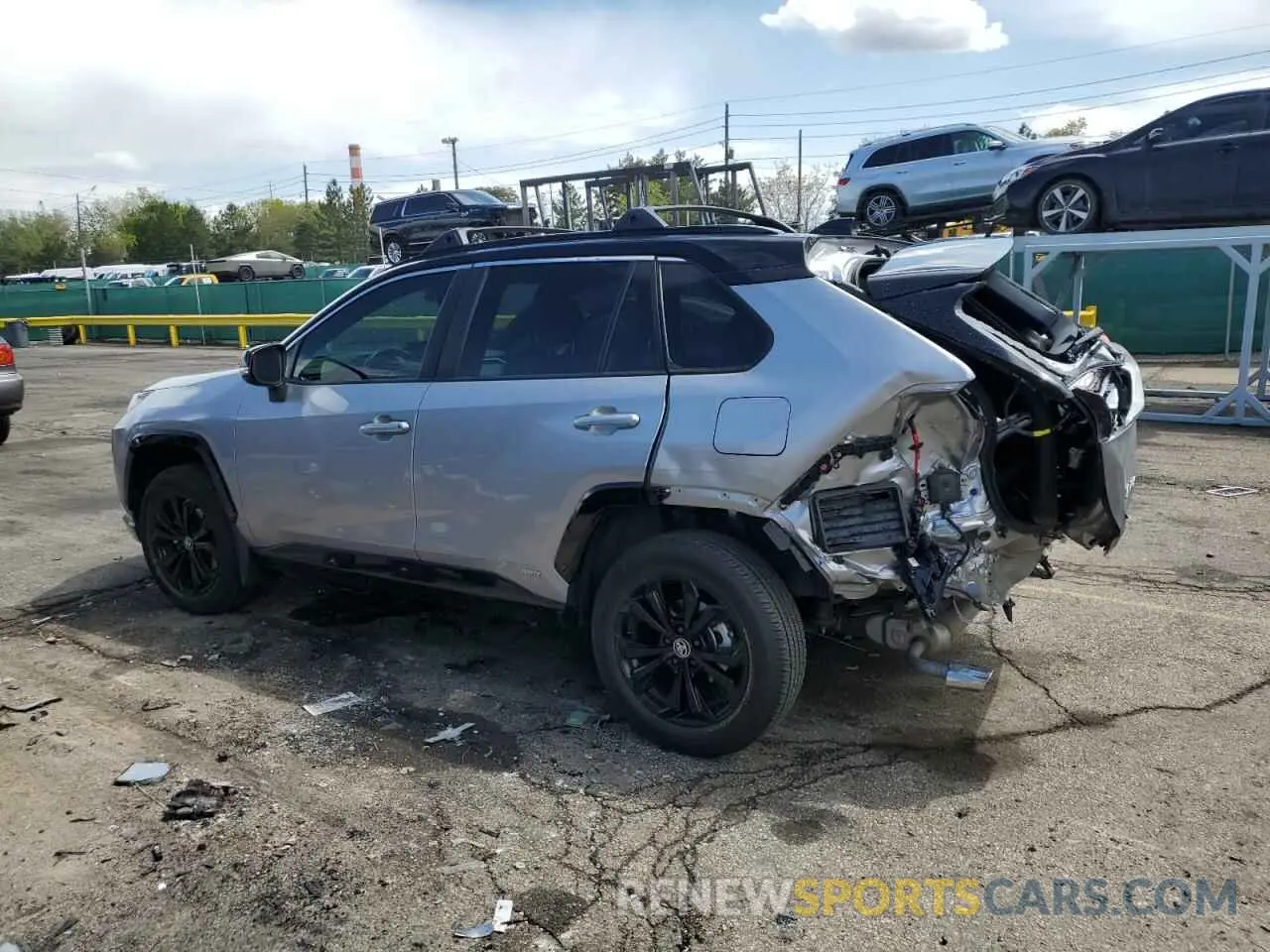 2 Photograph of a damaged car JTME6RFV6RD557027 TOYOTA RAV4 2024
