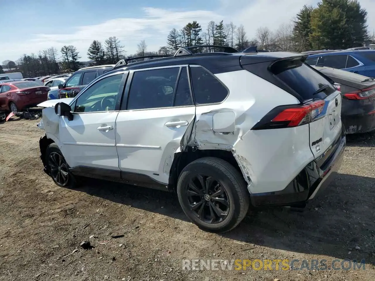 2 Photograph of a damaged car JTME6RFV7RD553441 TOYOTA RAV4 2024
