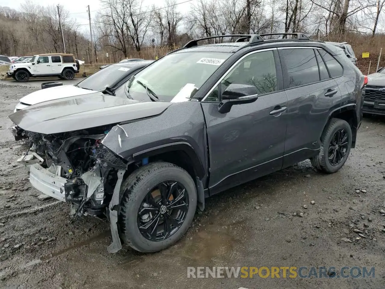 1 Photograph of a damaged car JTME6RFV7RJ059209 TOYOTA RAV4 2024