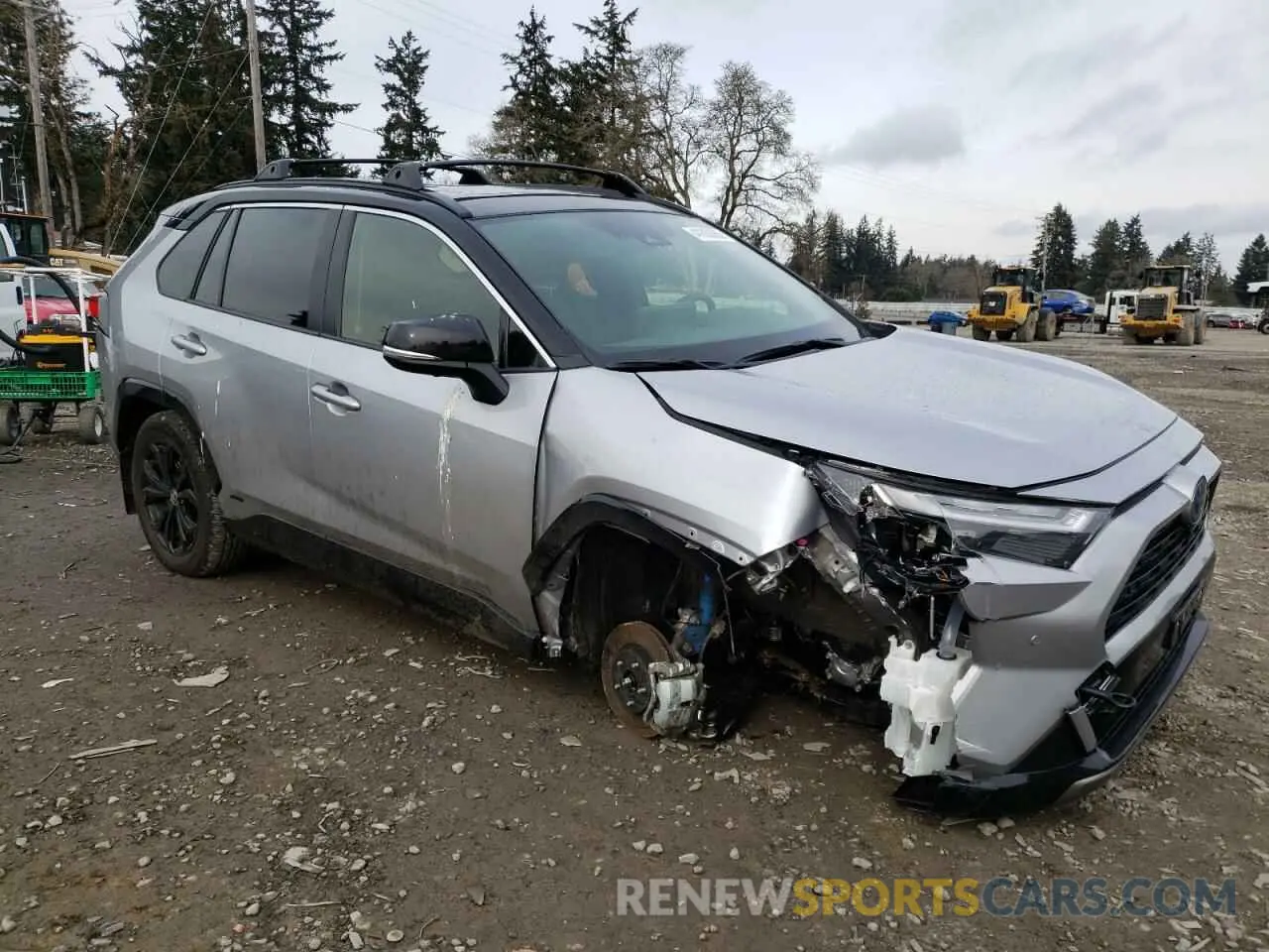 4 Photograph of a damaged car JTME6RFV8RD565291 TOYOTA RAV4 2024