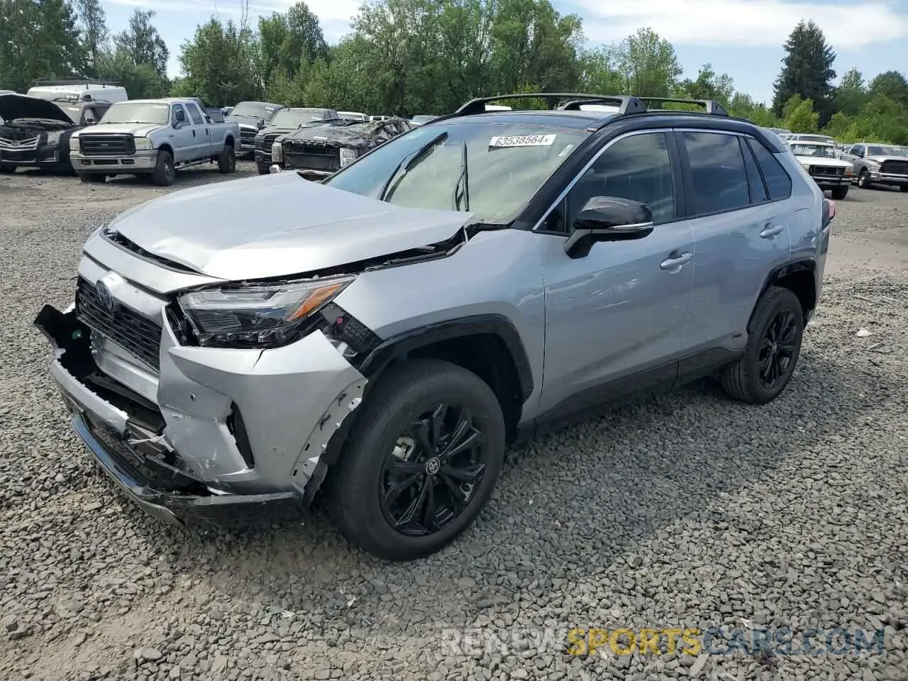 1 Photograph of a damaged car JTME6RFV9RD560343 TOYOTA RAV4 2024