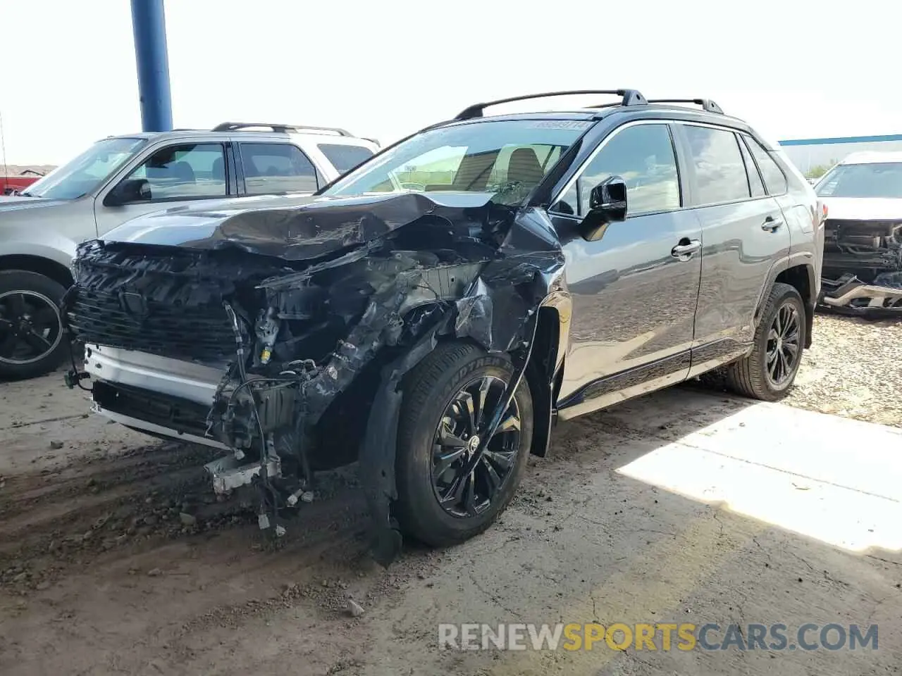 1 Photograph of a damaged car JTME6RFVXRD557502 TOYOTA RAV4 2024