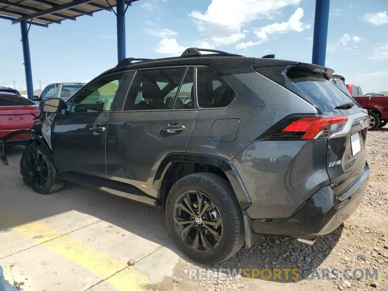 2 Photograph of a damaged car JTME6RFVXRD557502 TOYOTA RAV4 2024