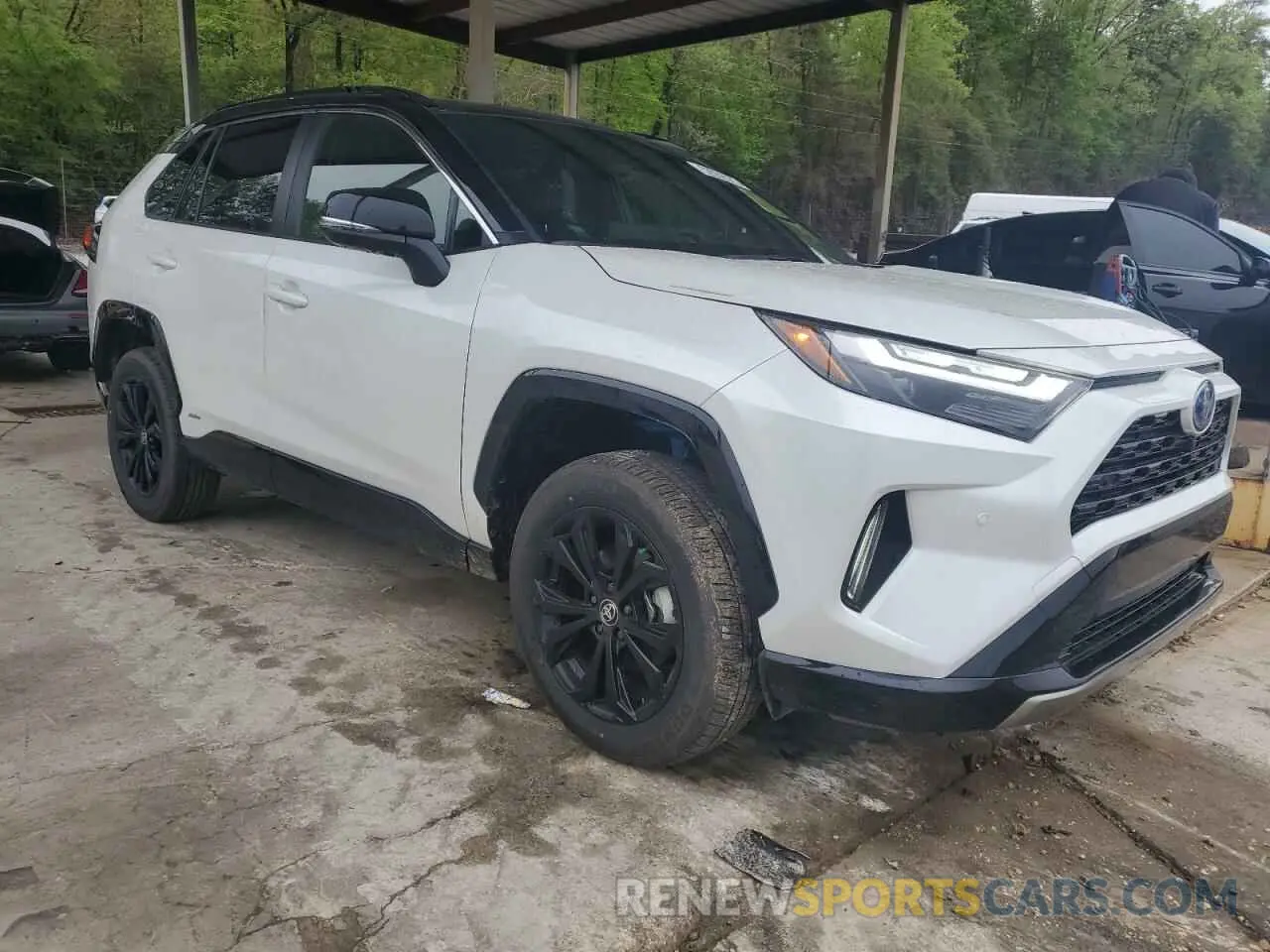 4 Photograph of a damaged car JTME6RFVXRD566989 TOYOTA RAV4 2024