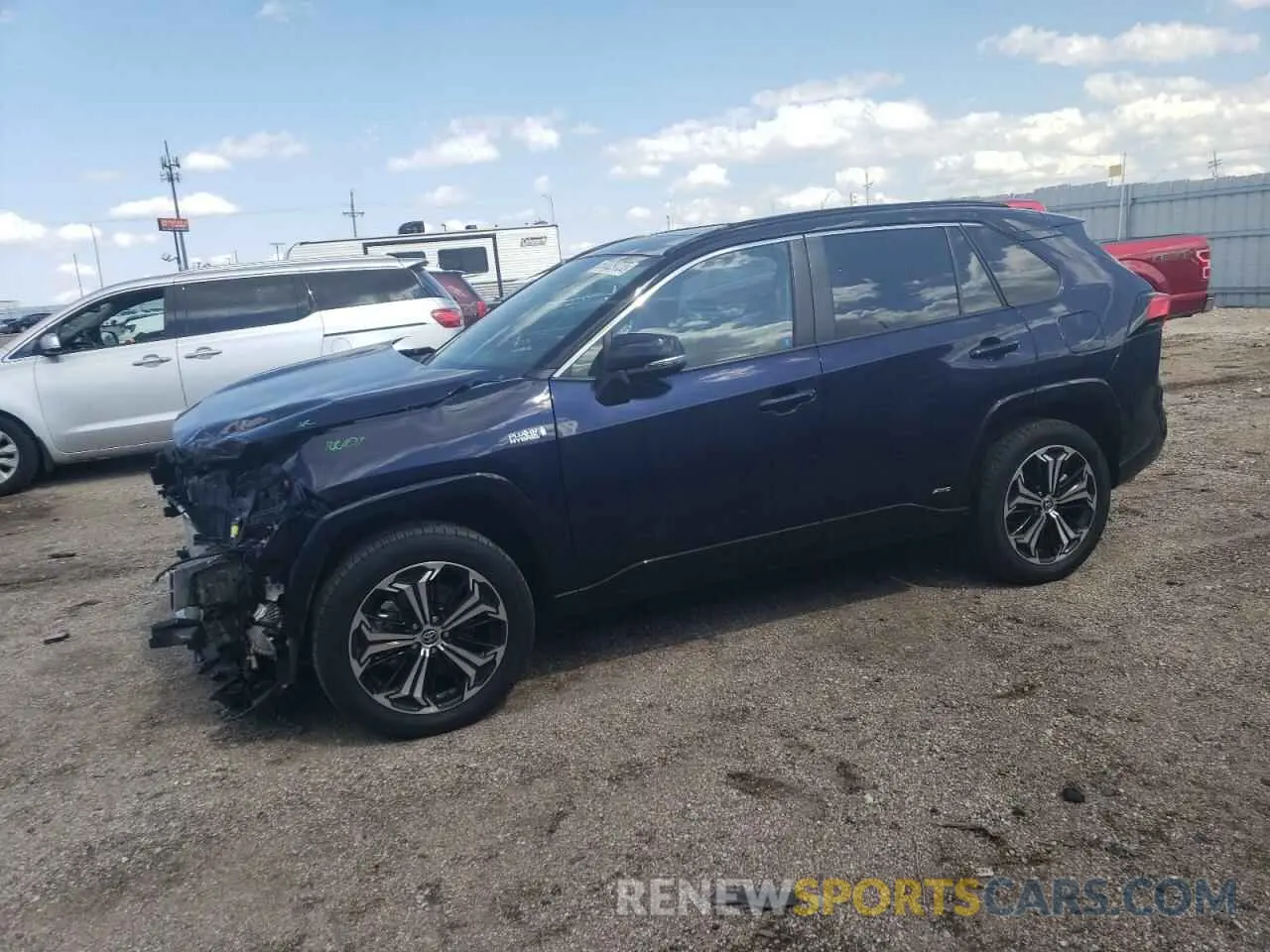 1 Photograph of a damaged car JTMEB3FV6RD214162 TOYOTA RAV4 2024